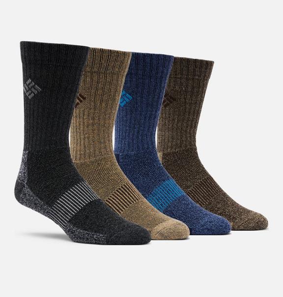 Columbia Moisture-Control Socks Multicolor For Men's NZ82513 New Zealand
